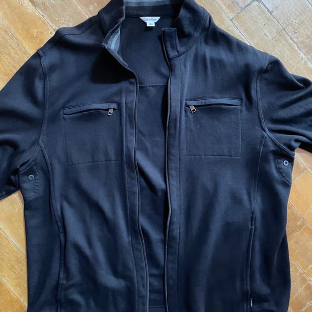 캘빈클라인 블랙 집업 자켓 XL (105)