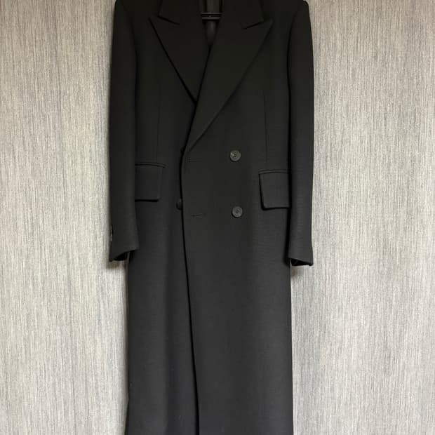 [50] 우영미 20fw 피크드라펠 코트