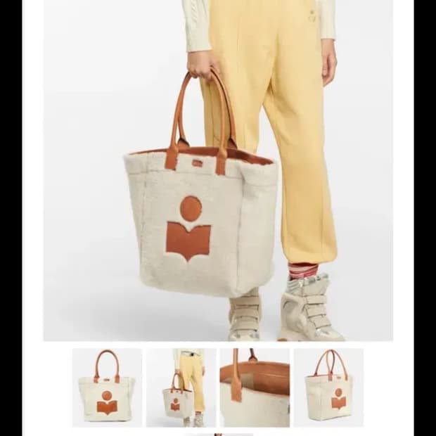 이자벨 마랑 옌키 시어링 토트백 새상품