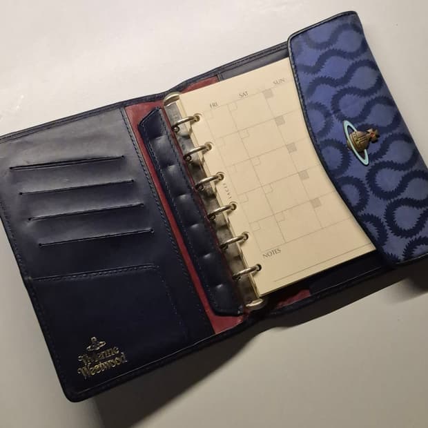 비비안웨스트우드 시스템 수첩 다이어리