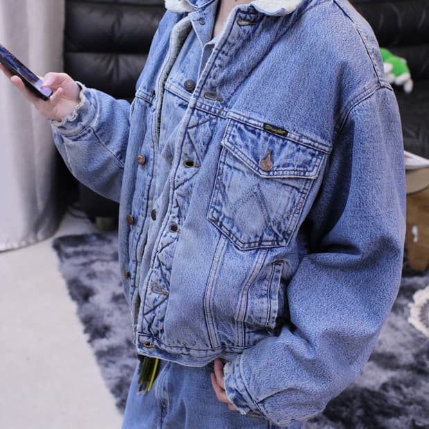 90s 랭글러 쉐르파 자켓