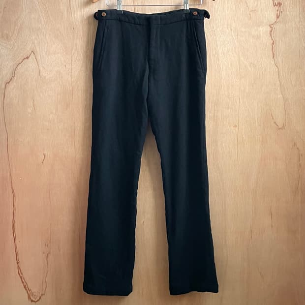 꼼데가르송 옴므플러스 축융 울 팬츠