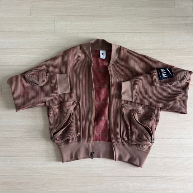 나이키 언더커버 nrg 니트 가디건 집업 ma1 봄버 자켓 