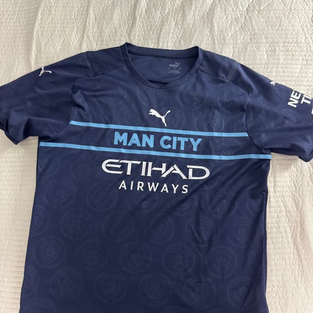 맨체스터시티 mancity 2122시즌 써드 유니폼 XL 베실바