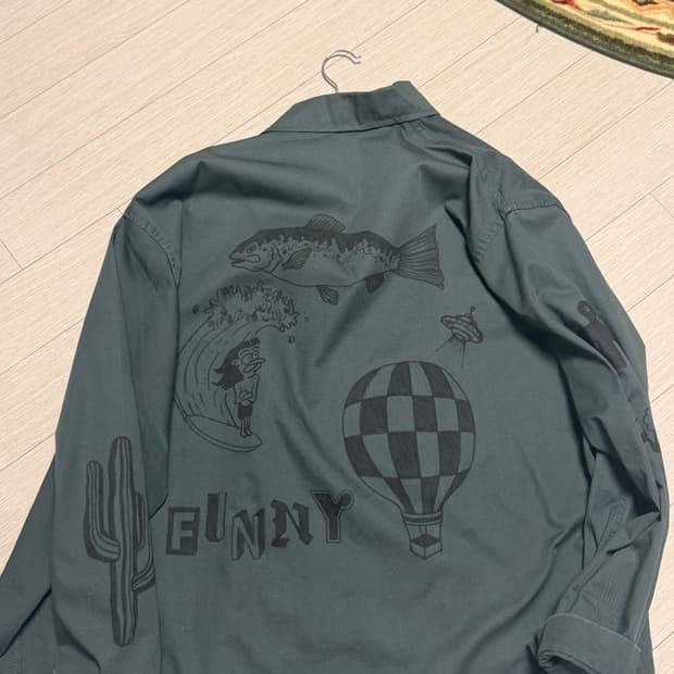 프렌치 자켓 다크그린