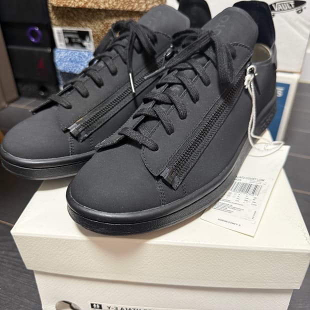 요지 야마모토 Y-3 아자투 코트 로우