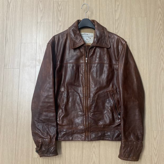 Cow leather jacket