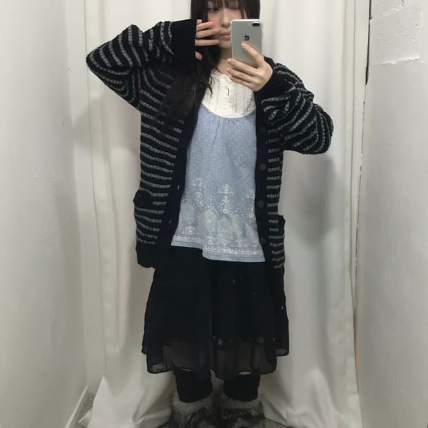 무채색 소녀 코디 세트 🤍