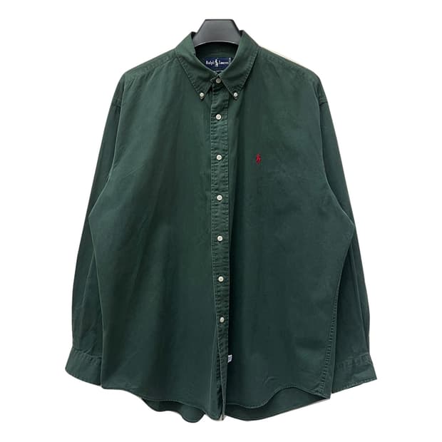 폴로 랄프로렌 그린 옥스포드 셔츠 남방 XL