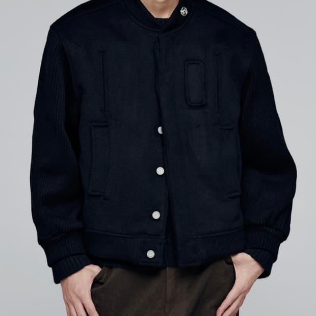 애니타임로릭 바시티 자켓 (prt 콜라보)