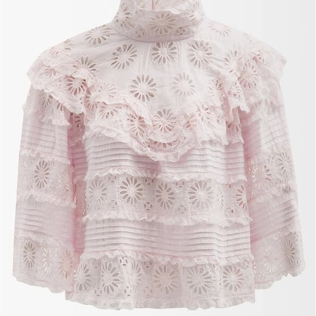 이자벨 마랑 핑크 블라우스 34