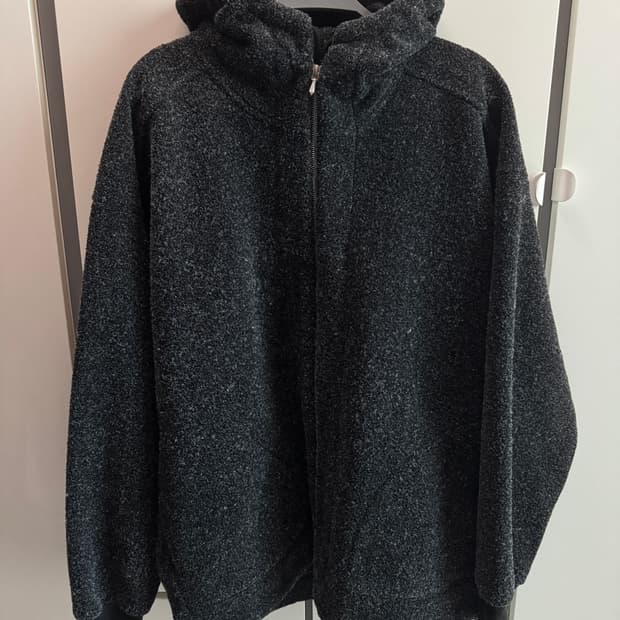 katharine hamnett hairy hoodie jacket