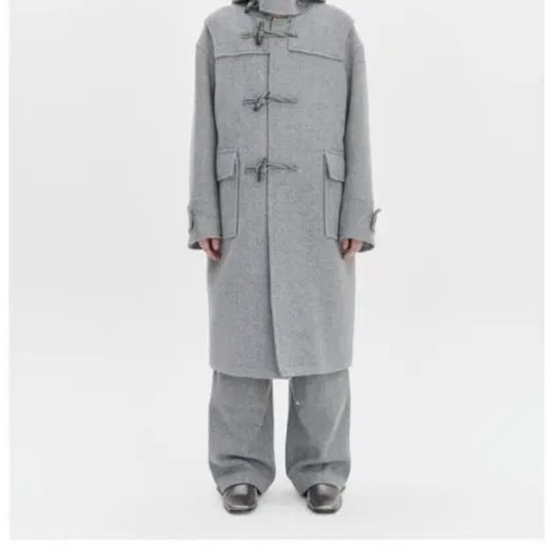 애프터프레이 세이건 더플코트 스모크 그레이 M사이즈