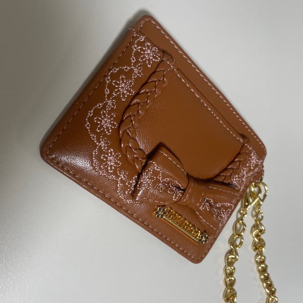 리즈리사 체인 카드 지갑 / 패스 케이스