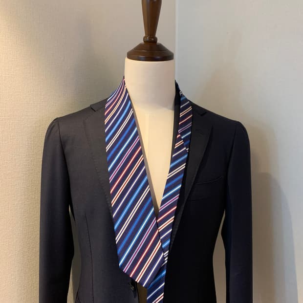 폴스미스(Paul smith) 스트라이프 명품 최상급 넥타이 혼방 A+