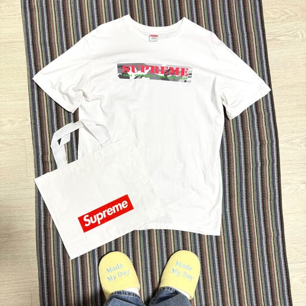 슈프림 하드코어 반팔 티셔츠