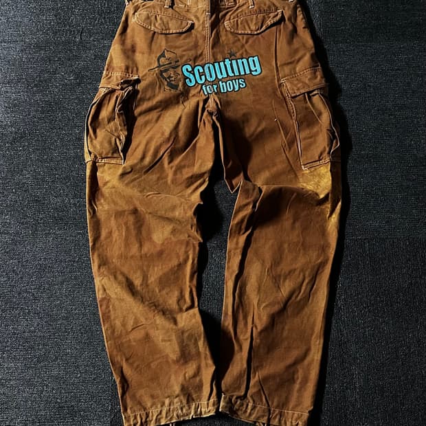 cousin’s rans…! M65 카모 밀리터리 팬츠 