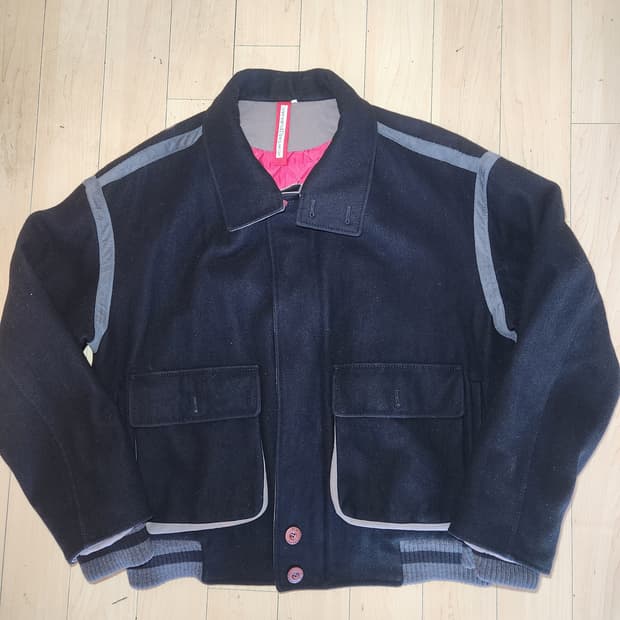 90s 장 샤를 드 카스텔바작 x 디즈니 오버핏 울자켓 48