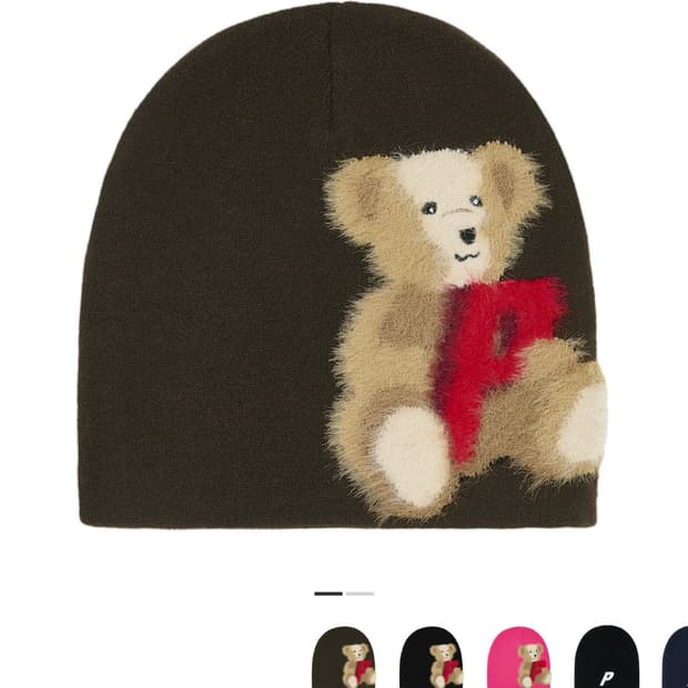 팔라스 P 베어 나인 커프 비니 폭스 - 25FW