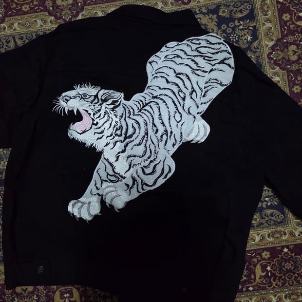 라퍼 호랑이 자켓 XL