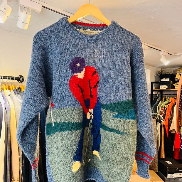 헤리티지 핸드 인타르시아 니트 (아일랜드 생산)