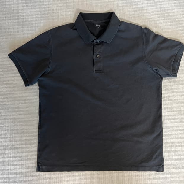 무료배송 - 유니클로 PK 반팔티셔츠(블랙) XL