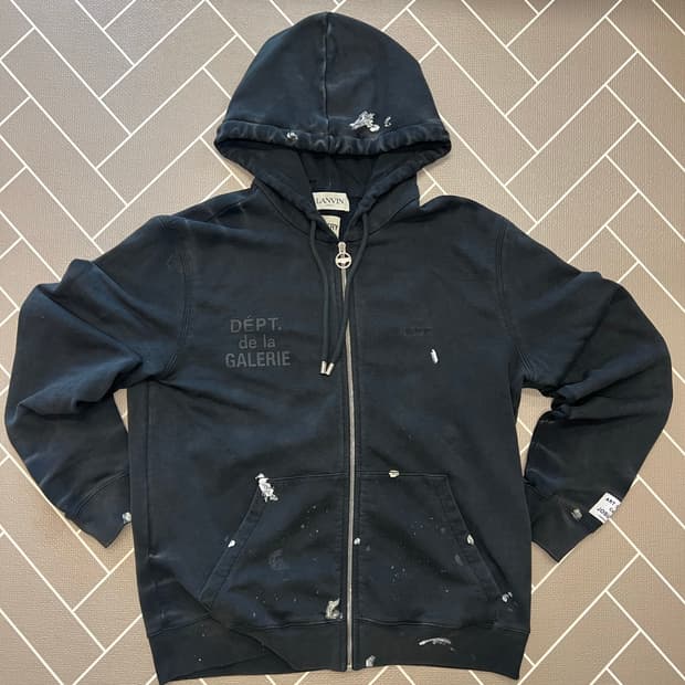 갤러리 디파트먼트 랑방 페인팅 후드집업