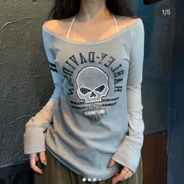 할리데이비슨 롱슬리브