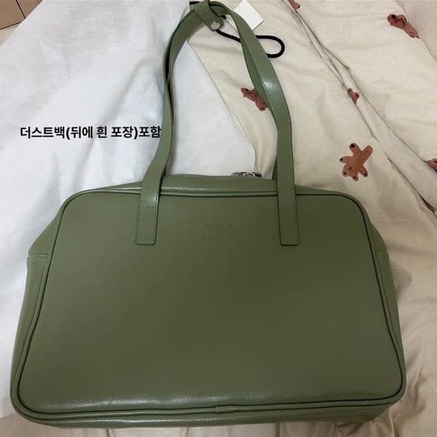 fithb 필인더블랭크 숄더백 민트(올리브, 토트백)