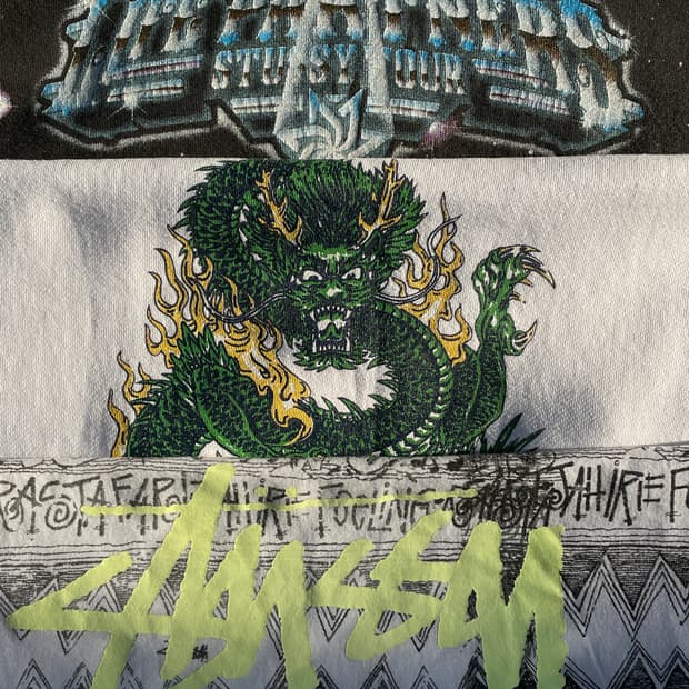 00s Stussy x goodenough tomtom T-shirt