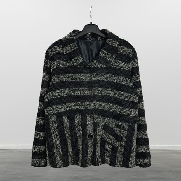 DOME 울혼방 스트라이프 자켓 