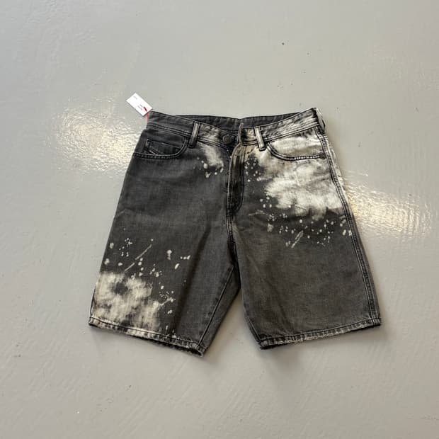 디젤 데님 하프 팬츠