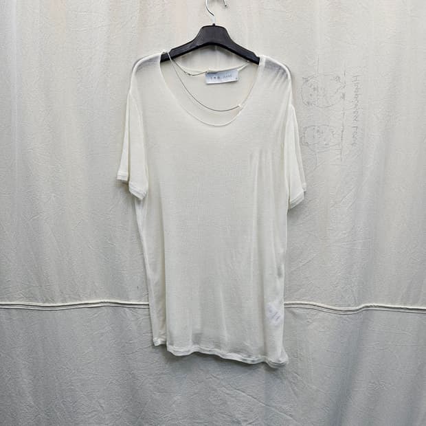 IRO JEANS 화이트 반팔 티셔츠 (151