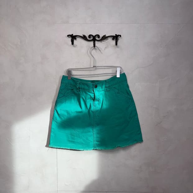 GAP mint pocket mini skirt
