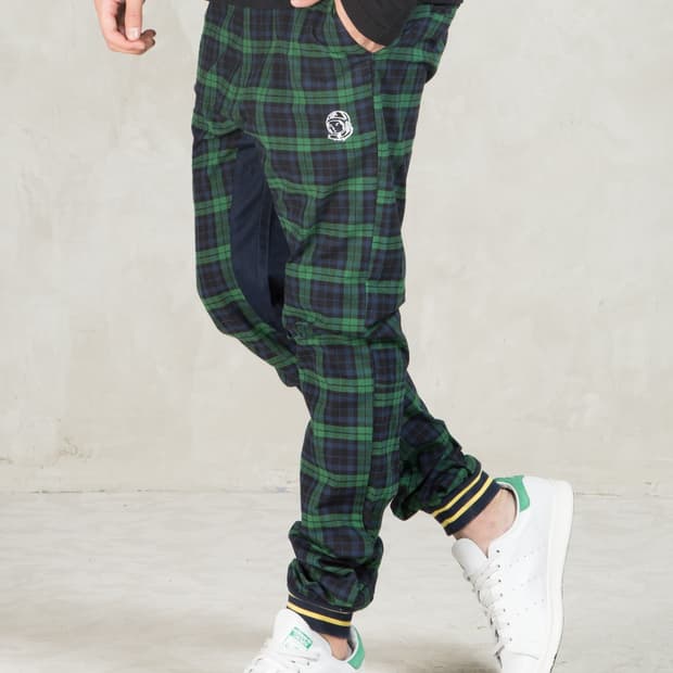 빌리네어 보이즈클럽Billionaire Boys Club 체크 조거 팬츠