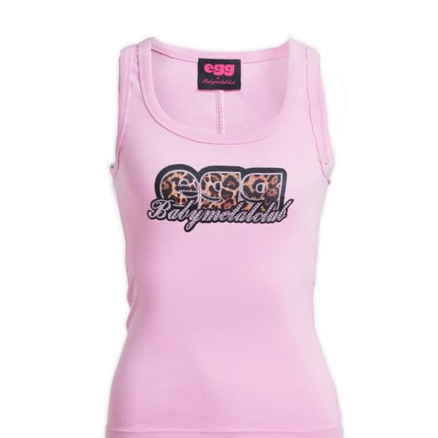 베이비메탈클럽 egg콜라보 나시  pink