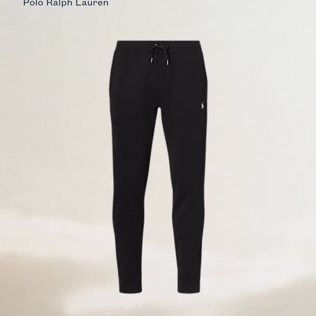 폴로 랄프로렌 블랙 조거팬츠 M