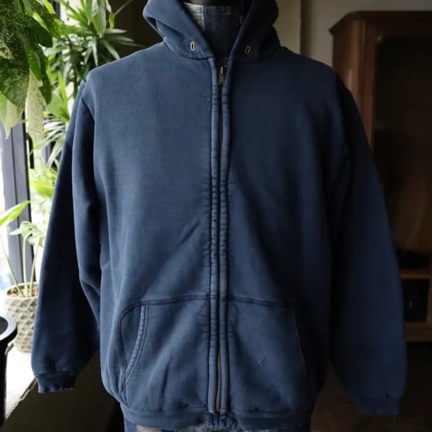 [2] 아프레쎄 25aw 후드집업 네이비