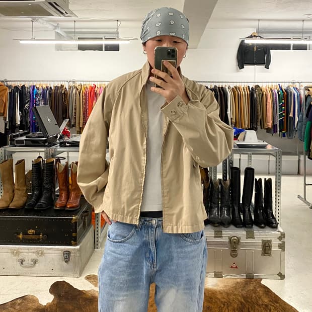 60~70's LONDON FOG harrington jacket