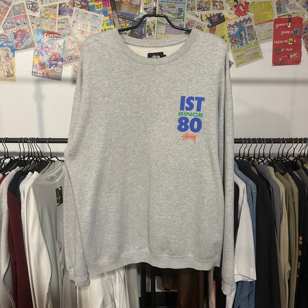 스투시 월드투어 크루넥