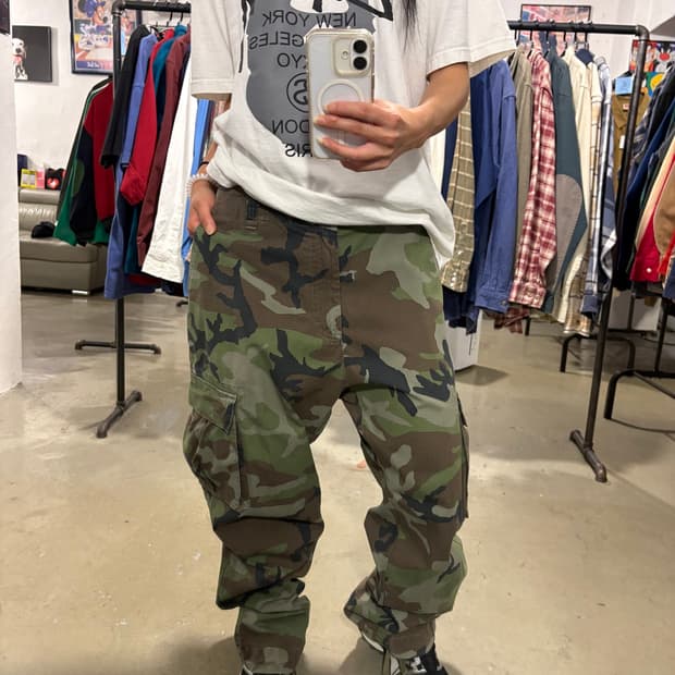 나이키 카모팬츠