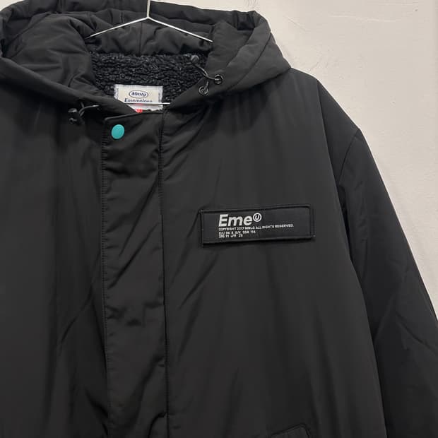 엠엠엘지 벨크로와펜 이너후리스 후드 롱패딩