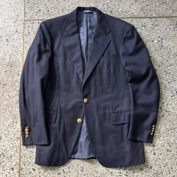 [L] Polo 폴로 랄프로렌 금장 싱글 스트라파타 블레이저