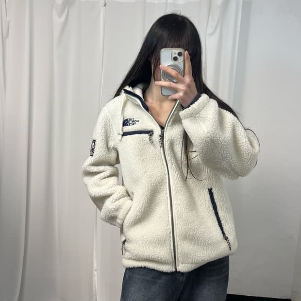 The North Face White Fleece