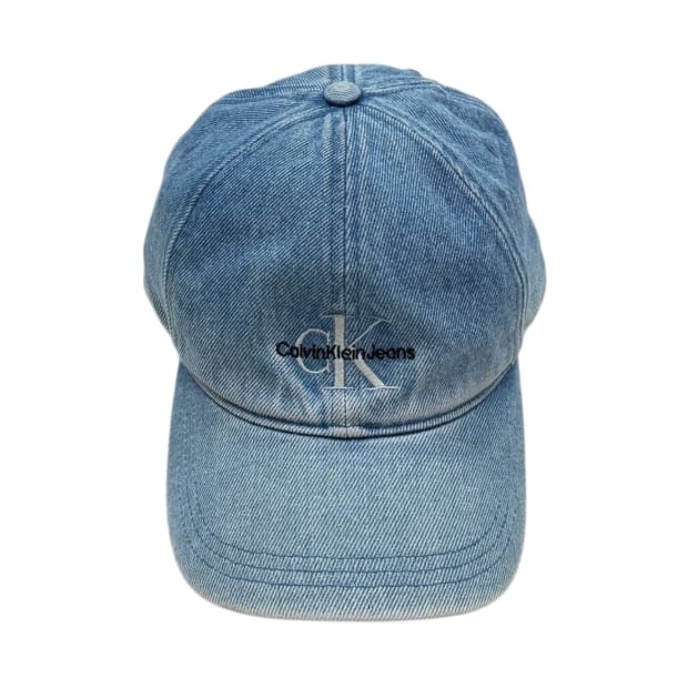 캘빈클라인 CK 데님 볼캡 모자