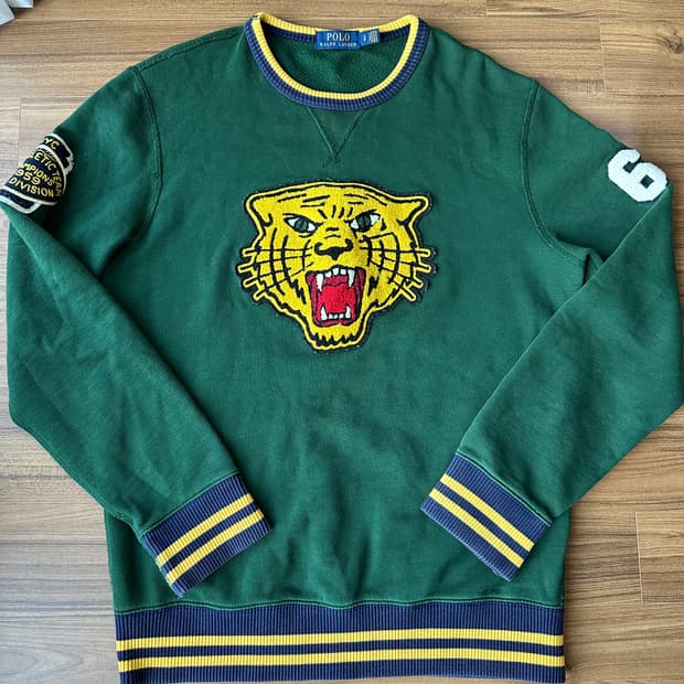 폴로 50주년 타이거 스웻셔츠 맨투맨 S