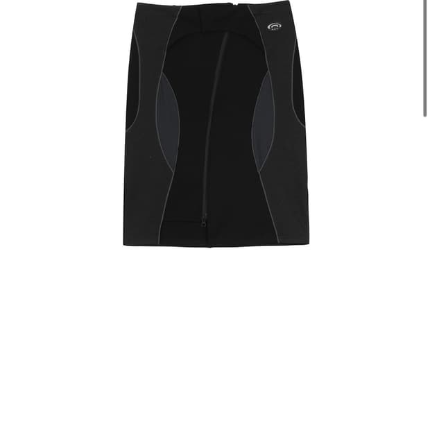 art of field unbalanced midi skirt