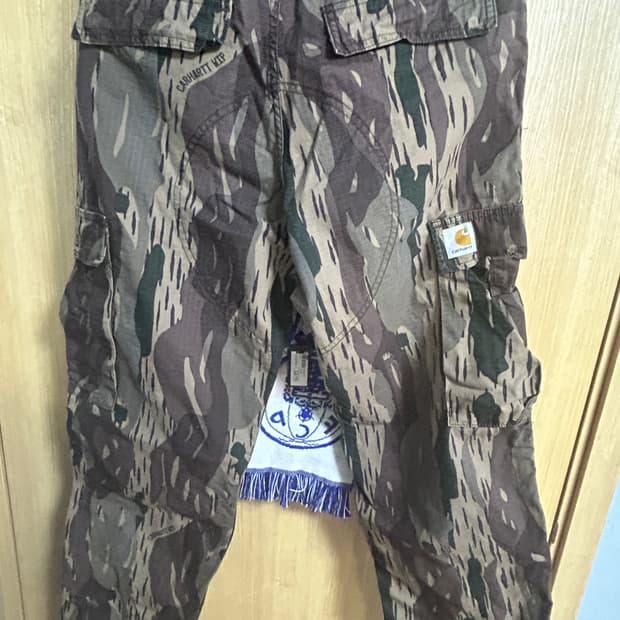 칼하트 real tree 카고바지