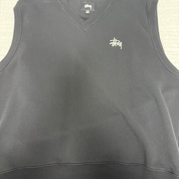 스투시 니트 베스트