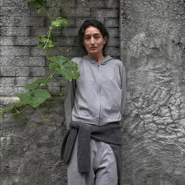 머듈 라운지 후드집업 4사이즈 그레이